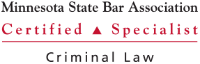 Minnesota State Bar Association Criminal Law Certified Specialist, Patrick Cotter
