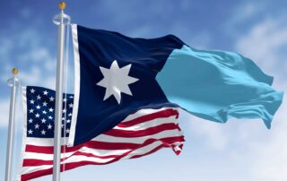US flag, MN flag, federal and state criminal charges topic